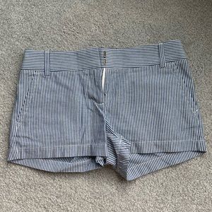 Jcrew striped shorts